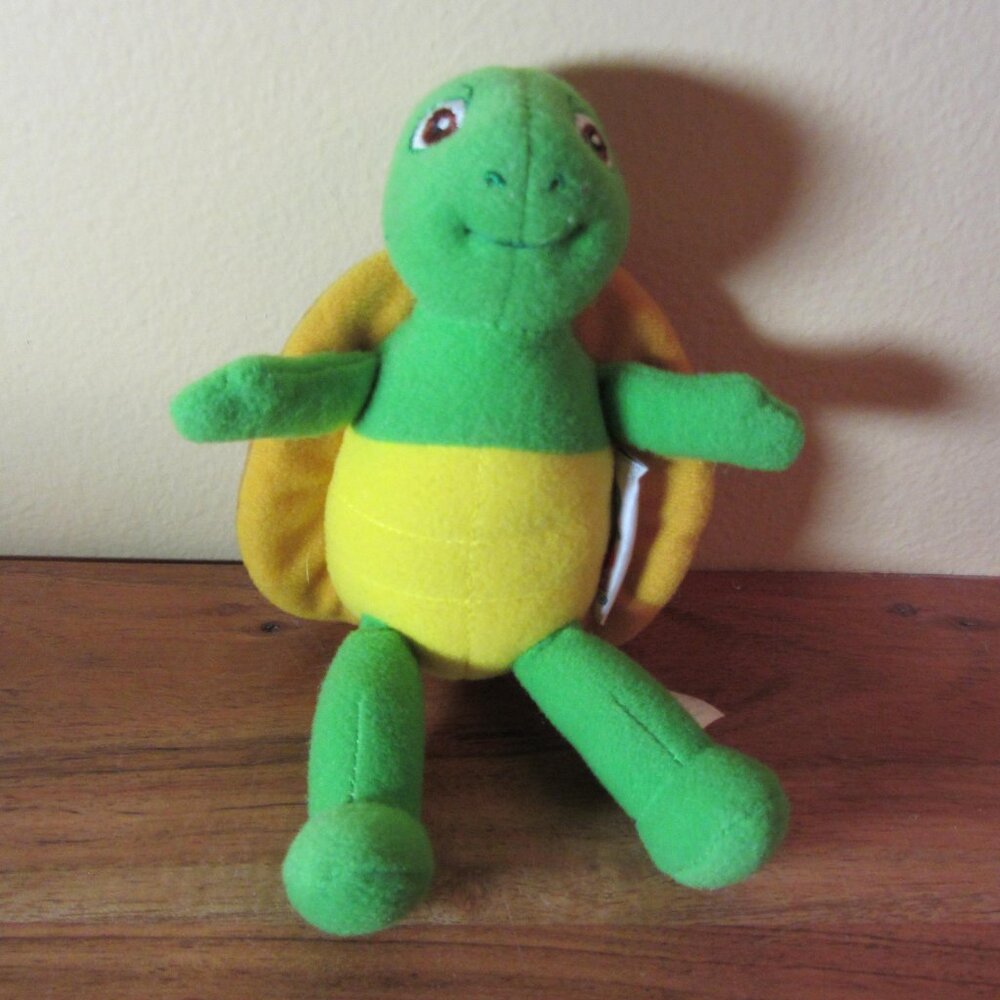 Plush eden vintage1990s franklin turtle (W4117)